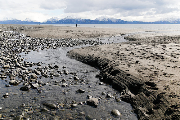 Midday Walk on Bishop's Beach, Homer, AK