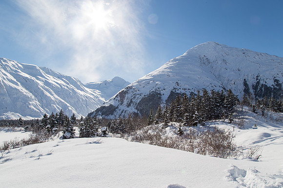 Winter Playground, Portage, AK