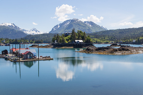Perfect Reflection, Halibut Cove, AK