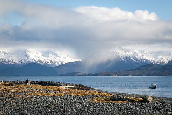 Misty Day on Kachemak Bay, Homer, AK