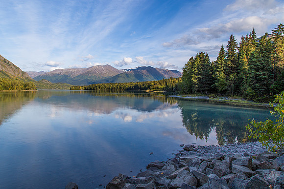 Stillness on Kenai Lake, Kenai, AK
