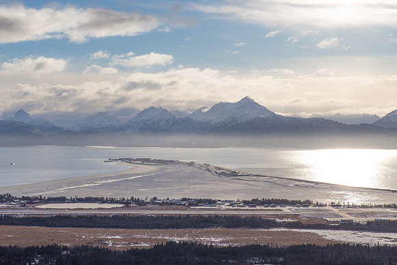 Winter's View, Homer Spit, Homer, AK